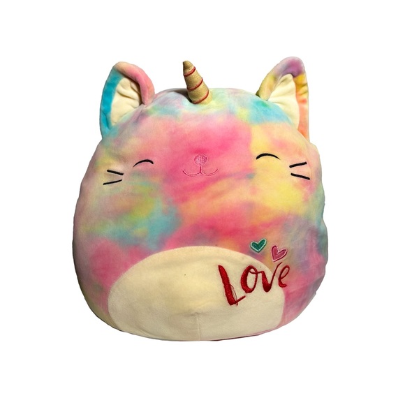 Squishmallows | Toys | Squishmallow Colorful Kittie Unicorn | Poshmark